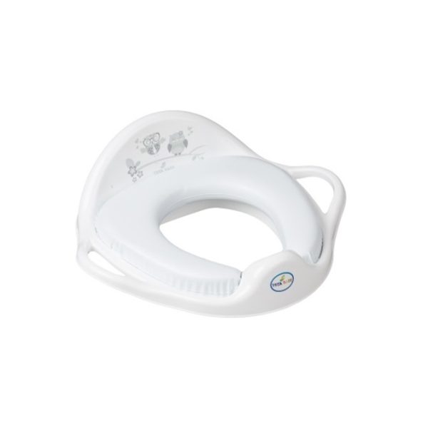 Reductor pentru toaleta moale Owl White