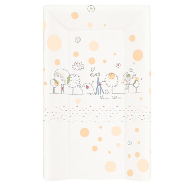 Saltea de infasat cu intaritura si capat inchis Lovely World Crem 70x50 cm