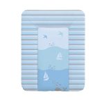 Saltea de infasat moale fara intaritura si capat inchis Marine 50x70 cm
