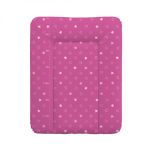 Saltea de infasat moale fara intaritura si capat inchis Pink Stars 70x50 cm