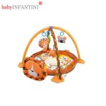 babyINFANTINI - Salteluta de activitati Lion Grow-With-Me cu mingiute - imagine 3