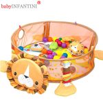 babyINFANTINI - Salteluta de activitati Lion Grow-With-Me cu mingiute - imagine 5