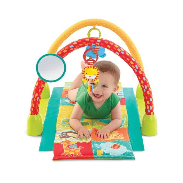 Bright Starts - Salteluta de joaca 3 in 1 Tunelul Veseliei