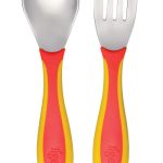 Tigex - Set 2 tacamuri lingura si furculita din inox 12l