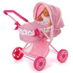 Hauck Toys - Carucior Papusi - Diana Pram Spring Pink - imagine 2