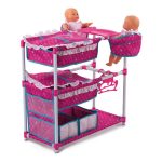 Hauck Toys - Patut Dublu Papusi - Twin Doll Station Birdie - imagine 2