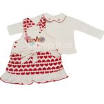 Mon Ours - Sarafan Red Heart Love