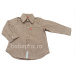 Little Koala - Camasa  Striped Brown