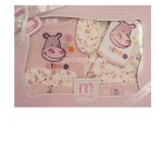 Wonder Child - Set cadou 6 piese Hippo lila