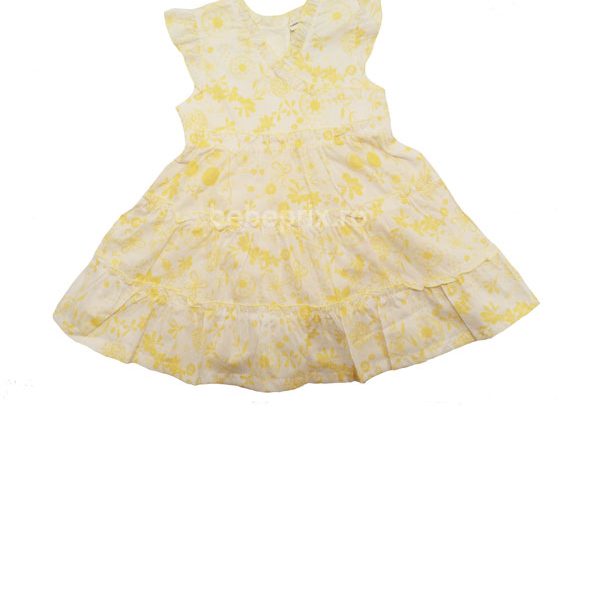Laura Ashley - Rochita cu volane galbena