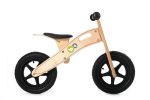 KinderKraft - Bicicleta din lemn fara pedale Runner Deluxe Natur - Image 4