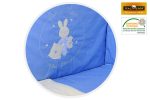BebeDeco - Lenjerie patut 3 piese - SOMN USOR bleu/crem - imagine 2