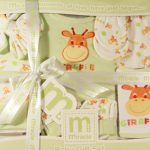 Wonder Child - Set cadou 8 piese Giraffe green