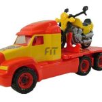 Gozan - Horizon camion platforma cu motocicleta