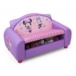 Delta Children - Canapea si cutie depozitare jucarii Disney Minnie Mouse - imagine 2