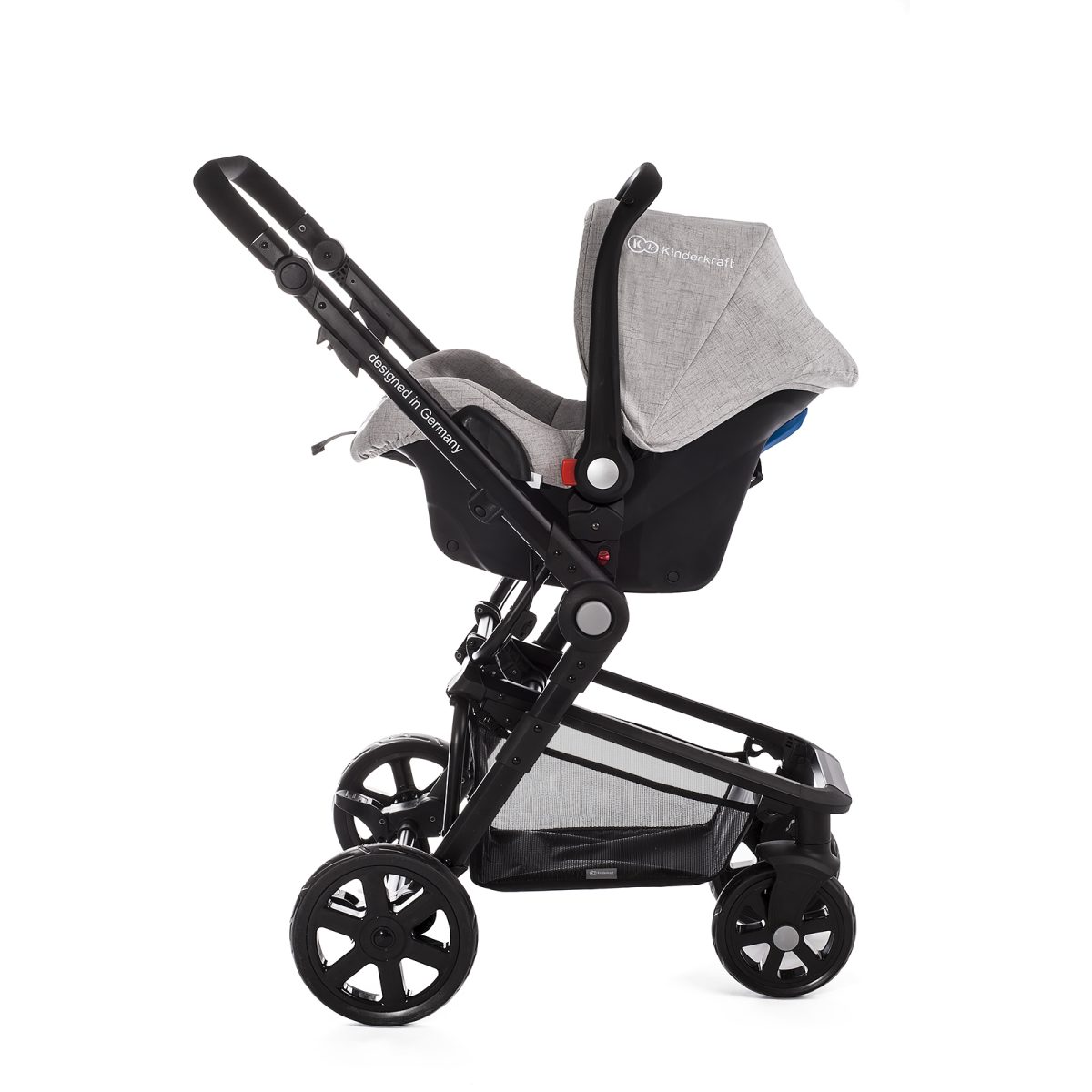 Kinderkraft - Carucior 3 in 1 Kraft 6 Grey - imagine 4