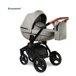 Carucior 3 in 1 Topaz Lux Grey - Krausman - Testat ADAC