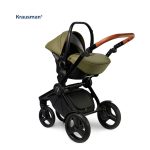 Carucior 3 in 1 Topaz Lux Olive - Krausman - Testat ADAC - Image 5