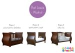 Tutti Bambini – Patut evolutiv 3 in 1 Louis Walnut - imagine 4
