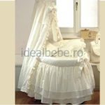 Cosulet cu roti mari ROMANTICO natural