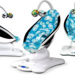 MamaRoo - Fotoliu Balansoar Bebelusi Plush Blue