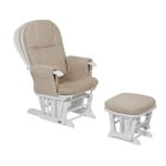 Tutti Bambini – Fotoliu reglabil pentru alaptat cu suport pentru piciore GC 35 White - imagine 2