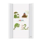 Blat de infasat cu intaritura I LOVE MOM 70x50 cm