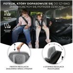 KinderKraft - Scaun auto Isofix XPEDITION 2 Black , 0-36 kg - imagine 6