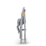 Kinderkraft - Scaun de masa 2 in 1 LASTREE Grey - Image 5