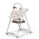 Kinderkraft - Scaun de masa 2 in 1 LASTREE Pink - imagine 4