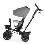 Kinderkraft - Tricicleta 5 in 1 rotativa SPINSTEP Grey - imagine 4