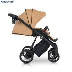 Carucior 3 in 1 Joyz Beige - Krausman - Testat ADAC - Image 5