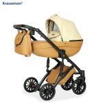 Carucior 3 in 1 Mirage Swift Beige - Krausman - Testat ADAC