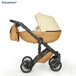 Carucior 3 in 1 Mirage Swift Beige - Krausman - Testat ADAC - Image 2