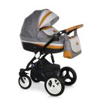 Carucior 3 in 1 Zen Dark Grey-Brown - Krausman