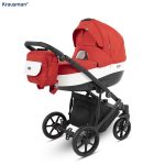 Carucior 3 in 1 Owo Plus Red - Krausman - Testat ADAC - Image 2