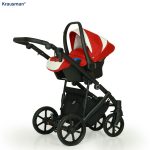 Carucior 3 in 1 Owo Plus Red - Krausman - Testat ADAC - Image 4