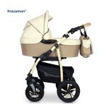 Carucior 3 in 1 Kraus Clasic Beige - Krausman - Testat ADAC