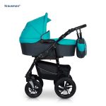 Carucior 3 in 1 Kraus Clasic Turqoise - Krausman - Testat ADAC