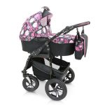Krausman - Carucior Kraus Clasic Black Pink