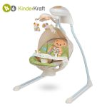 Kinderkraft - Leagan Teddy Bear cu conectare la priza
