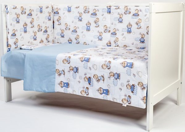 BEBEDECO – Lenjerie patut Bee Friends 3 piese