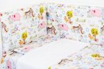 BEBEDECO – Lenjerie patut Ferma Animalelor 3 piese - imagine 3