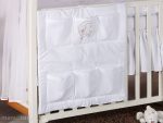 MAMO-TATO - Lenjerie patut 14 piese 120x60 Ursulet Somnoros White - Image 3