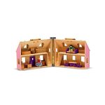 Melissa & Doug - Casuta de papusi din lemn pliabila - imagine 2