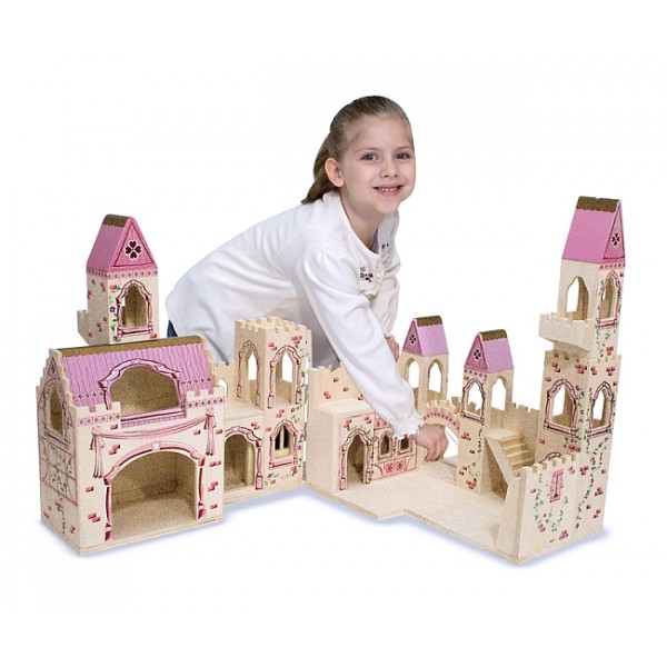 melissaadoug-castelul-printesei-pliabil Melissa&Doug - Castelul Printesei (pliabil) - imagine 1