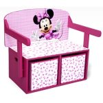 Delta Children - Mobilier 2 in 1 pentru depozitare jucarii Disney - Image 4