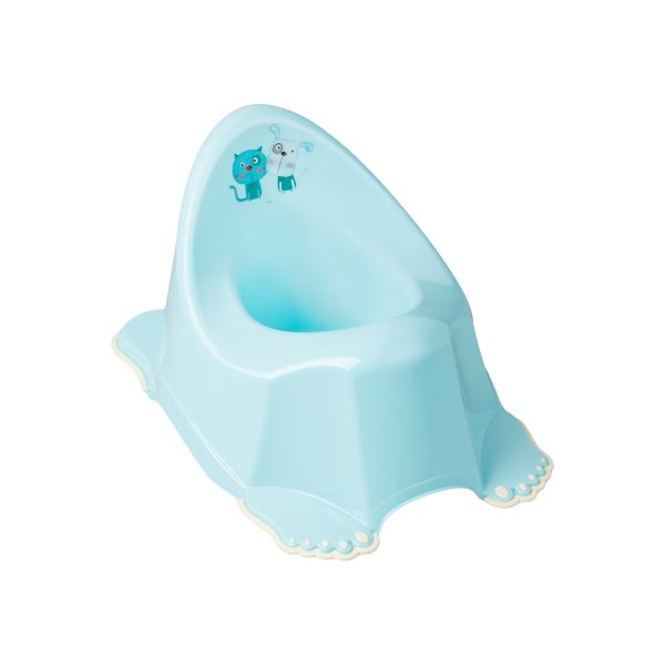 Olita plastic antiderapanta Cat&Dog Albastru