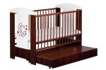 Baby Dreams - Patut Jungle cu sertar + saltea Gryko Kokos - imagine 3