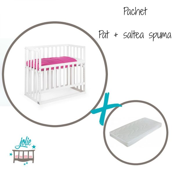 Jolie – Set salteluta + patut evolutiv 3in1 Amelie